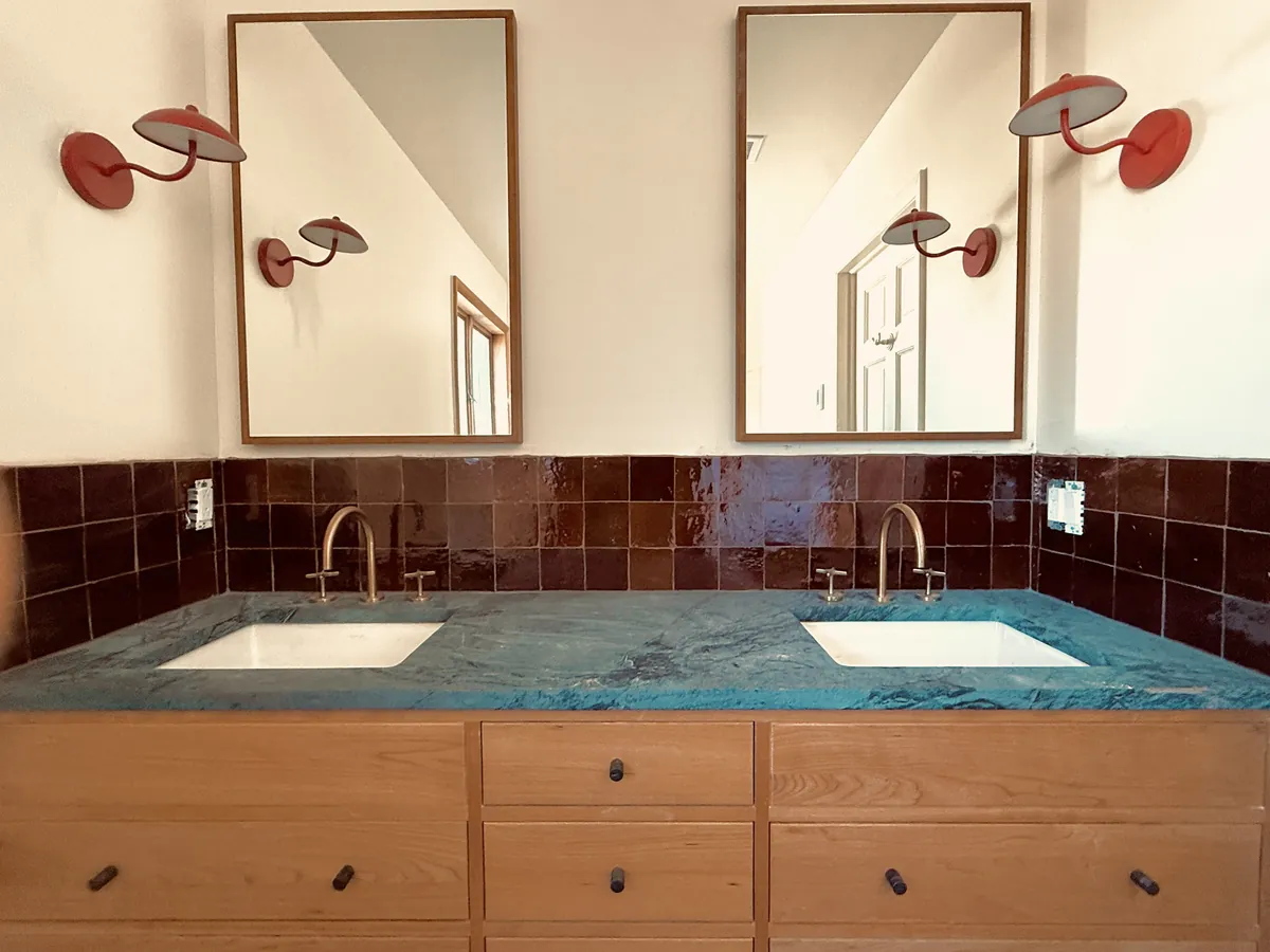Renovated bathroom by Daniel Design and Build near Hewlett
